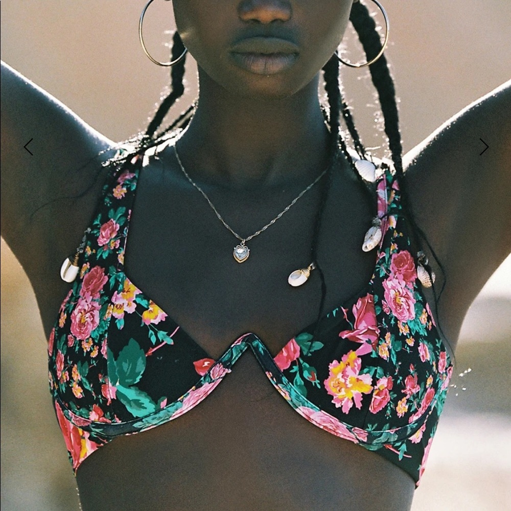 For Love and Lemons Rosewater Underwire Top